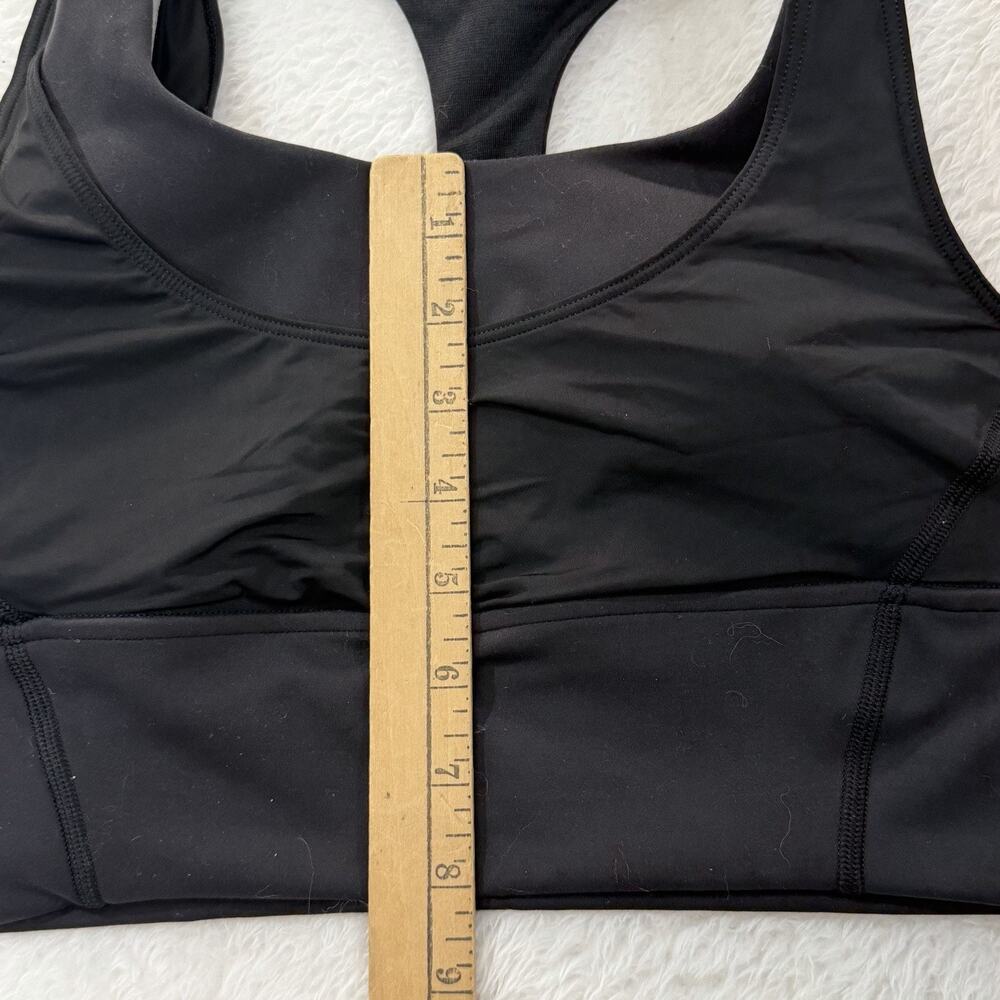 Lululemon Size 4 Wunder Train Mesh Racerback Tank Top Black Athleisure - Picture 8 of 9